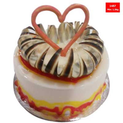 "Fondant Cake - code1487 - Click here to View more details about this Product